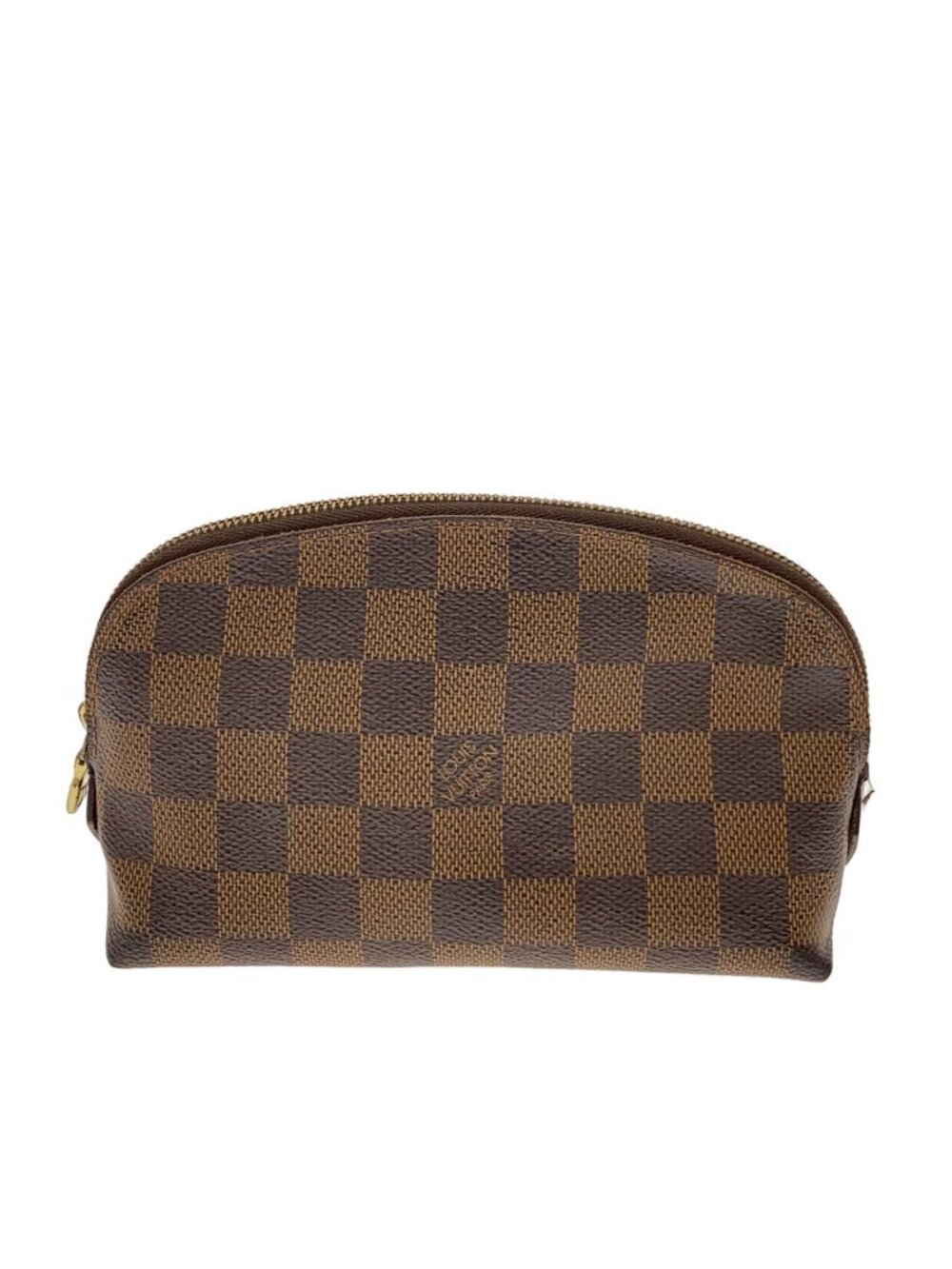 LOUIS VUITTON Pochette Cosmtique Damier Ebene Brown